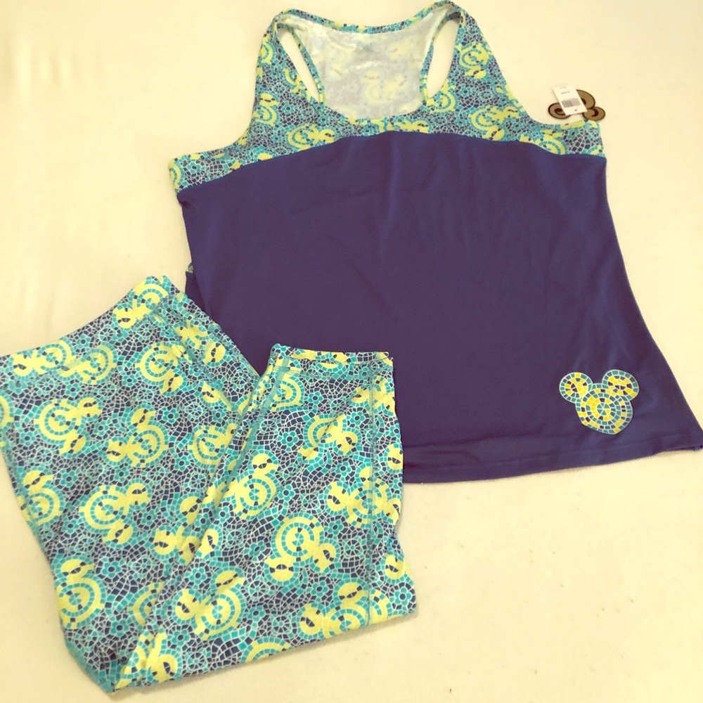 Brand new Disney workout outfit. Size xl/xxl